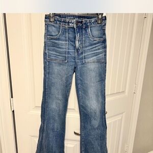 American Eagle High Waisted Flare Jeans